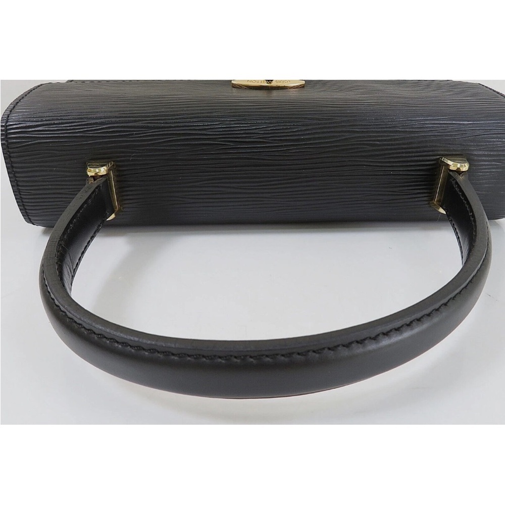 Louis Vuitton Black Satchel with Gold Hardware - Picture 6 of 12